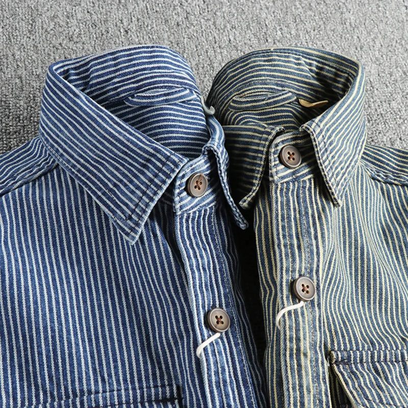 Max - Chemise en Denim Vintage