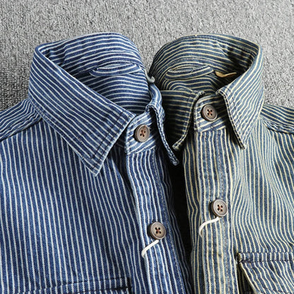 Max - Chemise en Denim Vintage