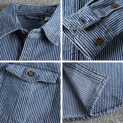 Max - Chemise en Denim Vintage