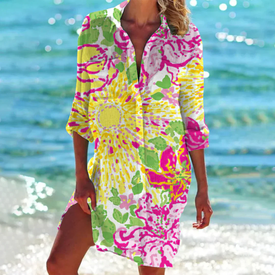 Chloé - Robe chemise estivale