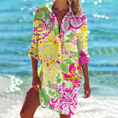 Chloé - Robe chemise estivale