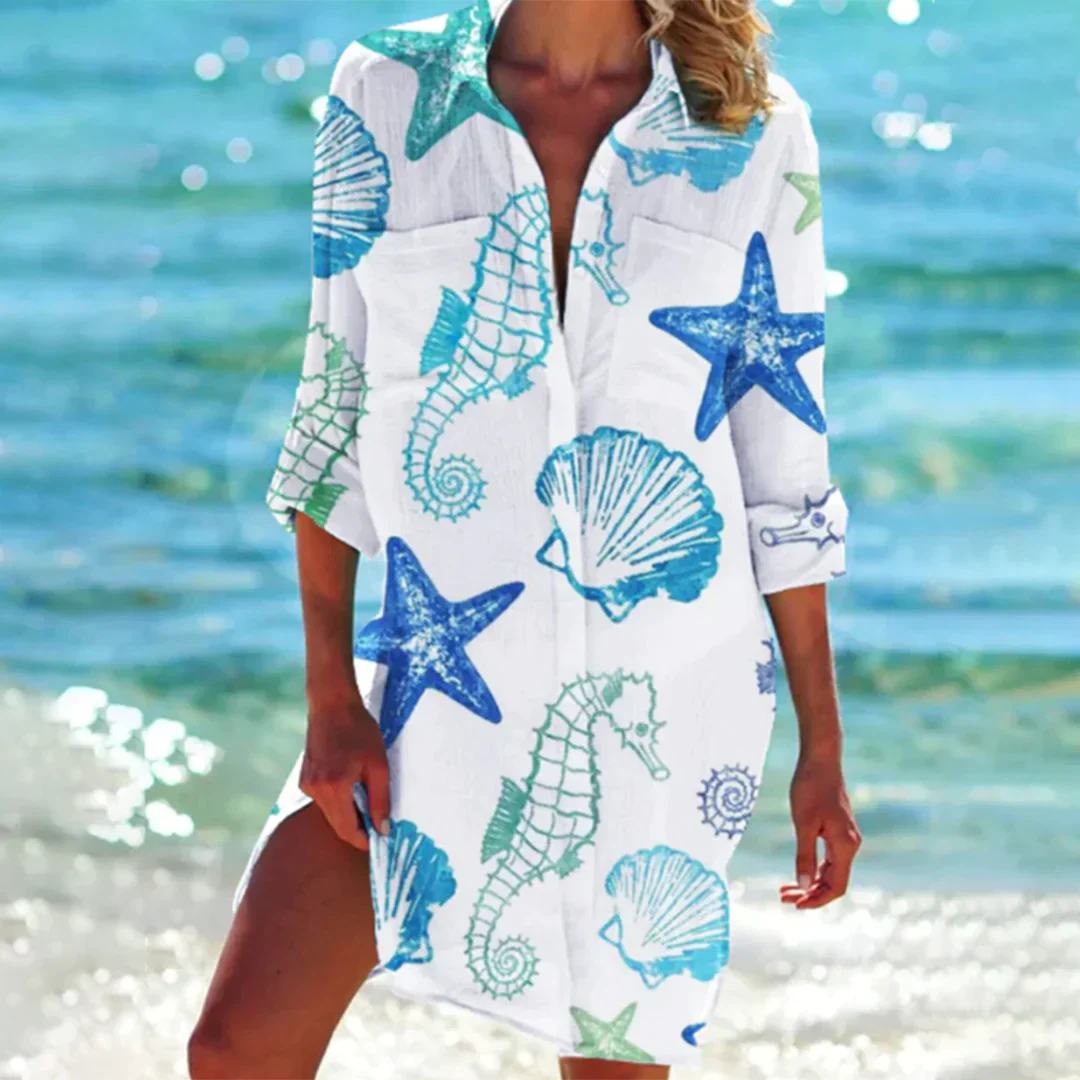 Chloé - Robe chemise estivale