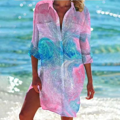 Chloé - Robe chemise estivale