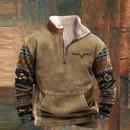 Vianney - Pull en Fleece Vintage