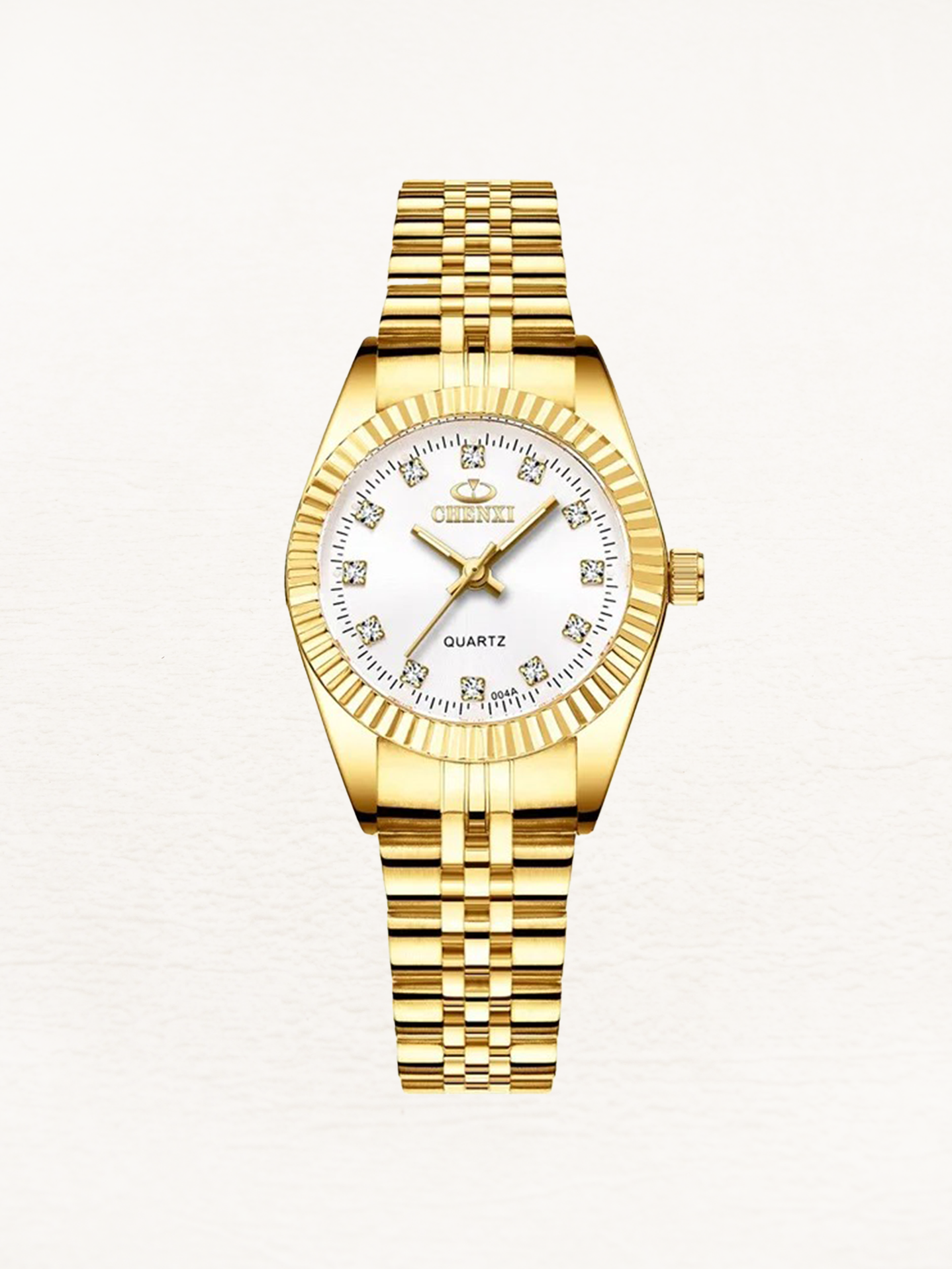 Elara - Petite Montre Quartz pour Femme Or
