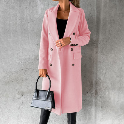 Clara - Manteau Double Boutonnage pour Femme