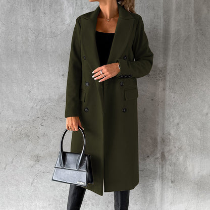 Clara - Manteau Double Boutonnage pour Femme