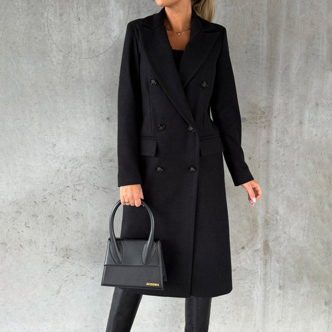 Clara - Manteau Double Boutonnage pour Femme