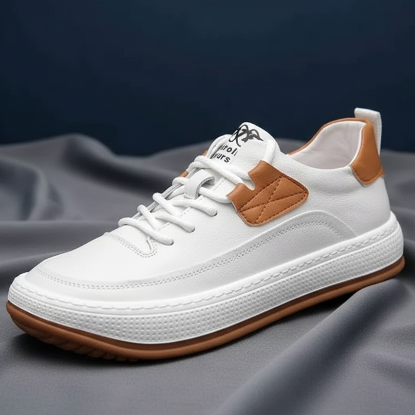 Évariste - Baskets en Cuir Italien Lucas pour Homme