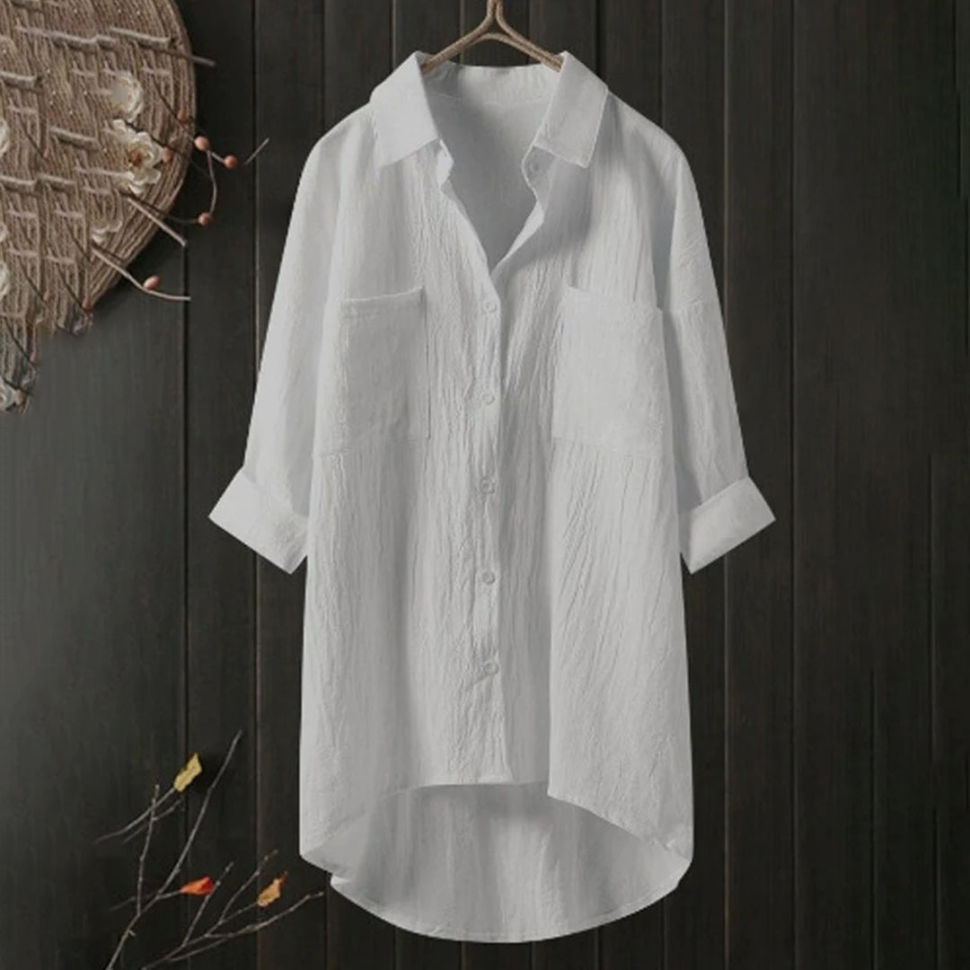 Ava - Chemise Oversize à Boutons