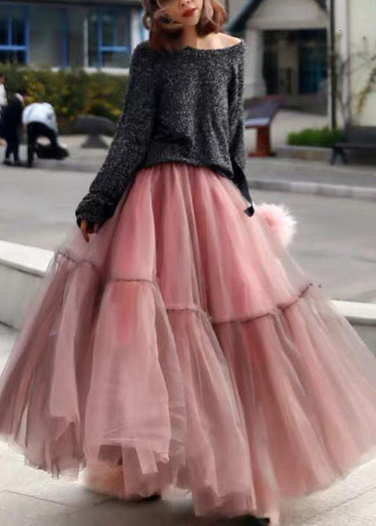Inez - Jupe en tulle légère avec un glamour subtil, idéale pour toutes les occasions