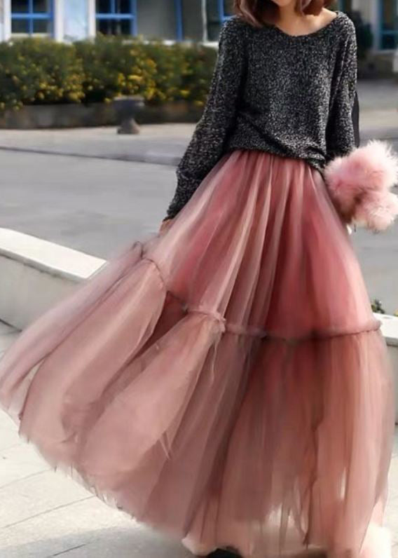 Inez - Jupe en tulle légère avec un glamour subtil, idéale pour toutes les occasions