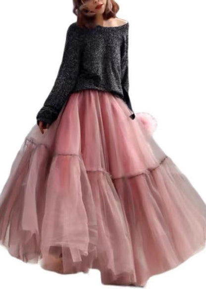 Inez - Jupe en tulle légère avec un glamour subtil, idéale pour toutes les occasions