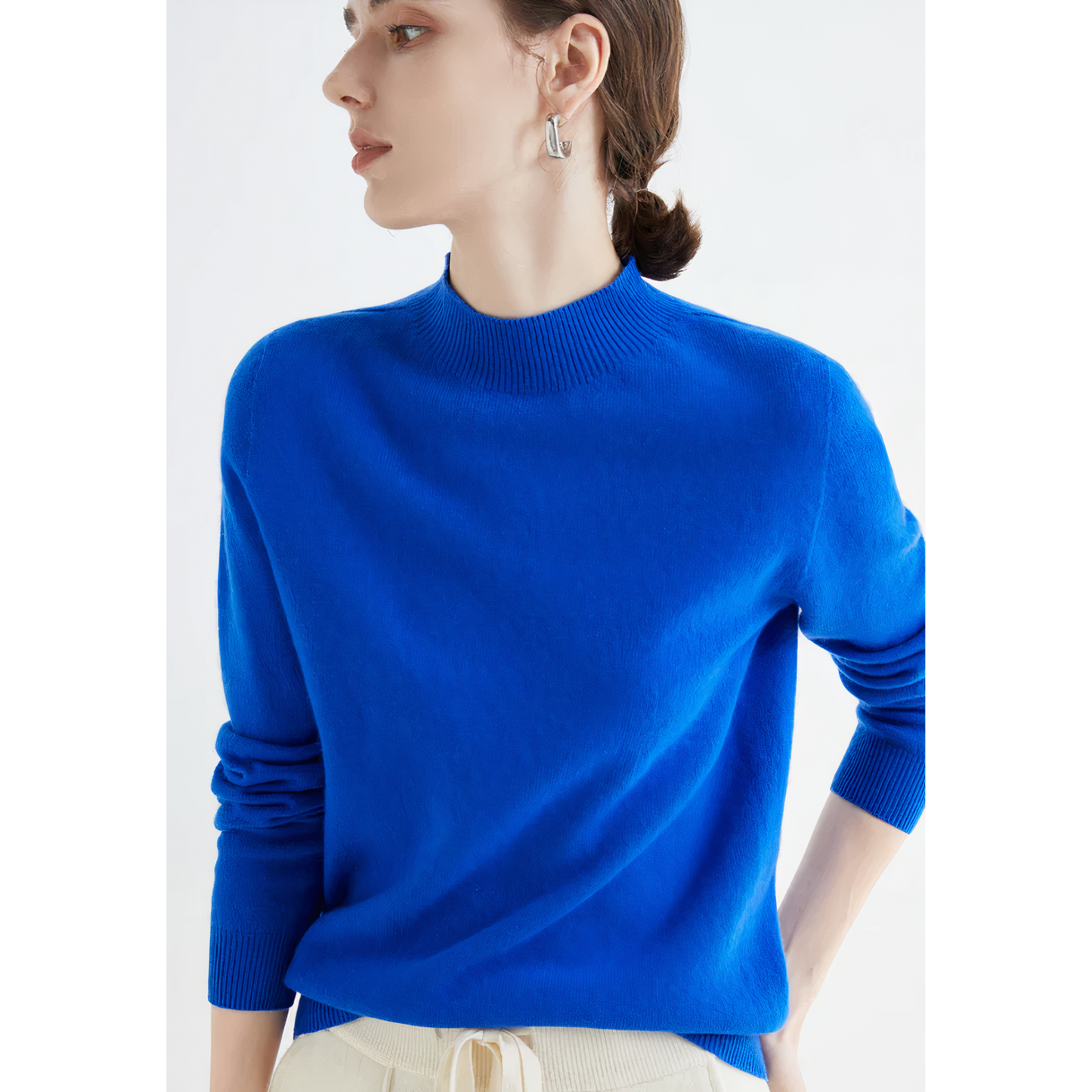 Maëlys - Pull col roulé classique