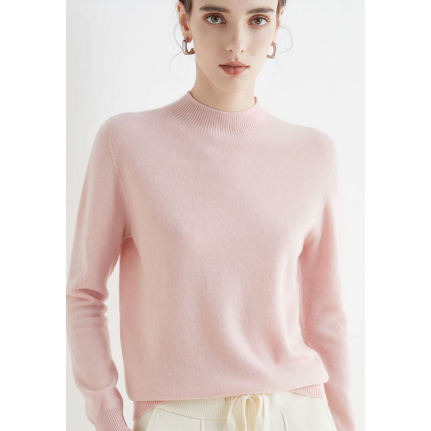 Maëlys - Pull col roulé classique