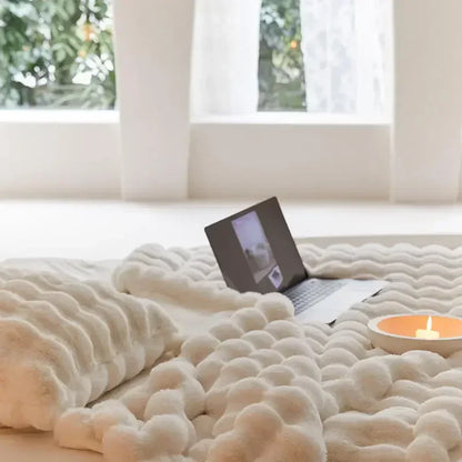 CosyFluff - La couverture polaire en peluche chaude et respirante incontournable