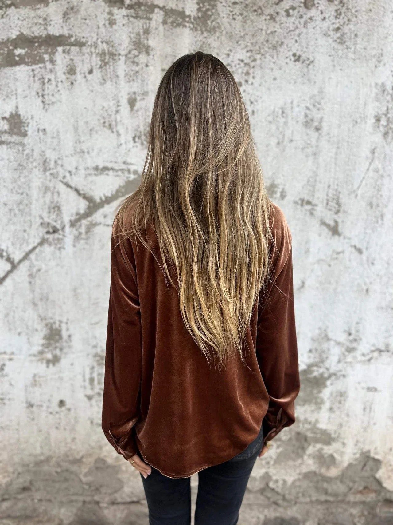 Sidonie - Chemise en Velours