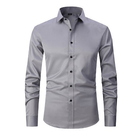 CHEMISE STRETCH ANTI-FROISSURE POUR HOMMES