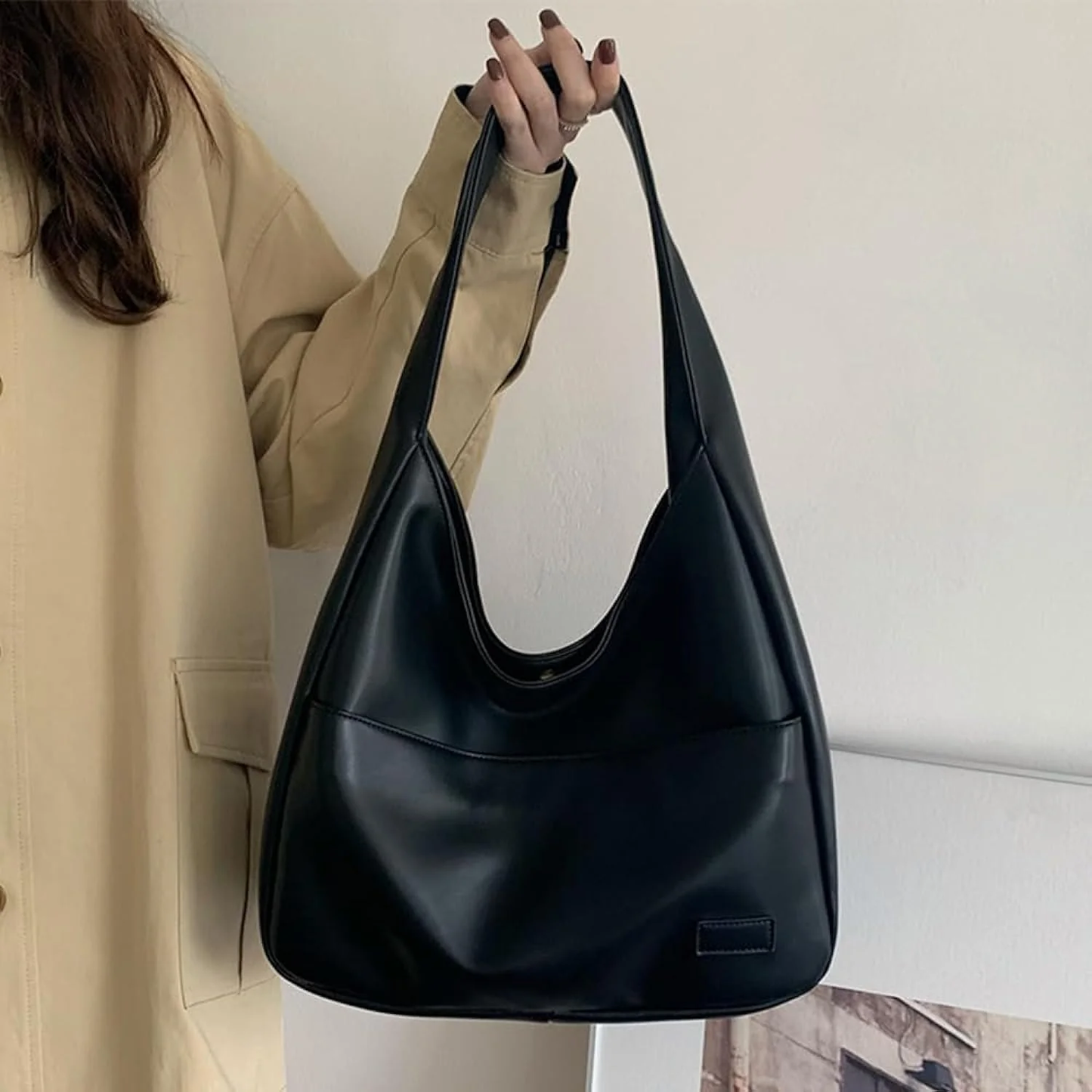 Charlotte - Sac Hobo en Cuir