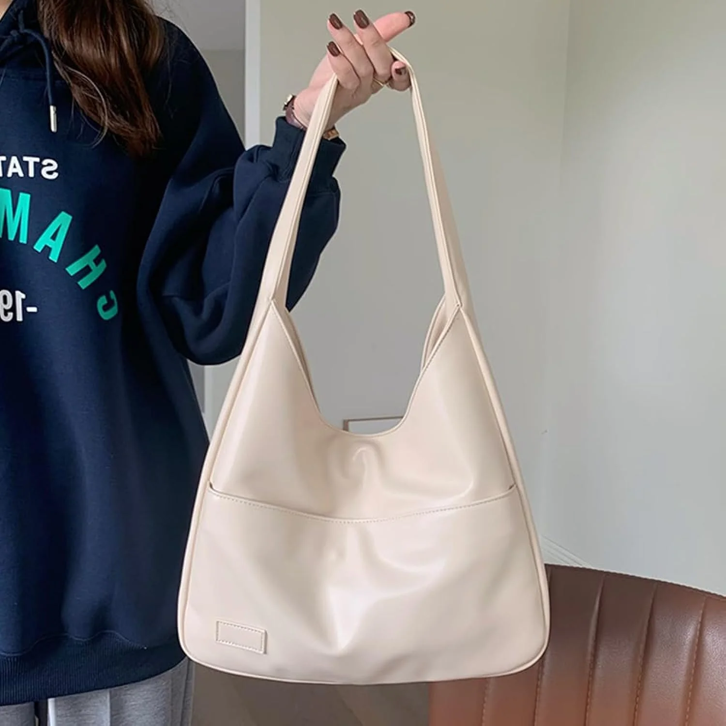 Charlotte - Sac Hobo en Cuir