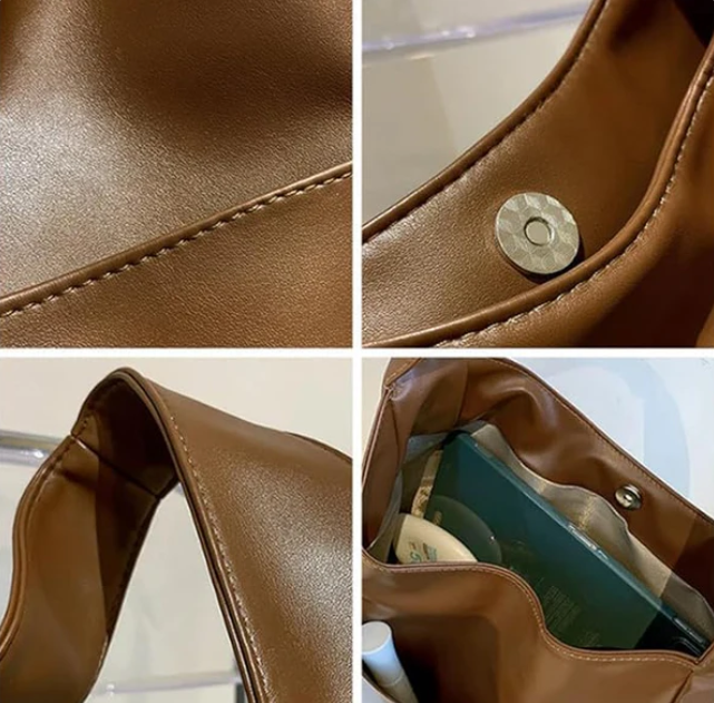 Charlotte - Sac Hobo en Cuir