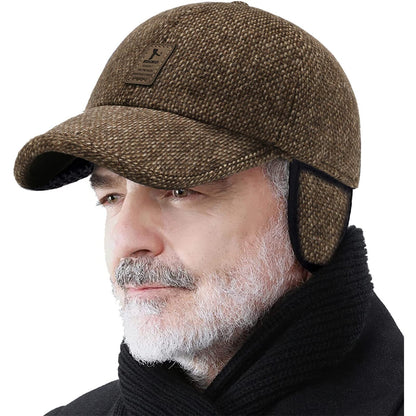 Simon - Casquette de baseball pour l'hiver