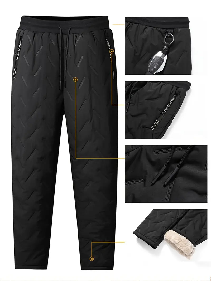 Ignace - Pantalon Imperméable avec Doublure en Fourrure