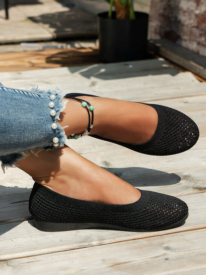 Sophia - Ballerines en Tissu Mesh Légères et Respirantes avec Semelle à Soutien Supplémentaire pour l'Été