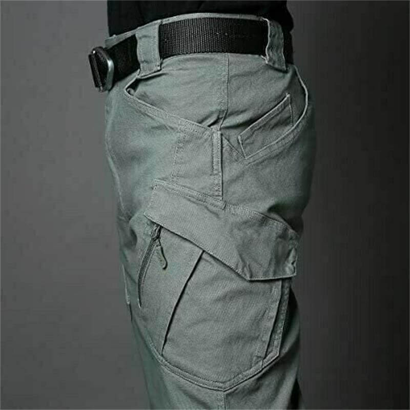 Antoine - Pantalon cargo 100 % imperméable pour la randonnée et le sport avec poches