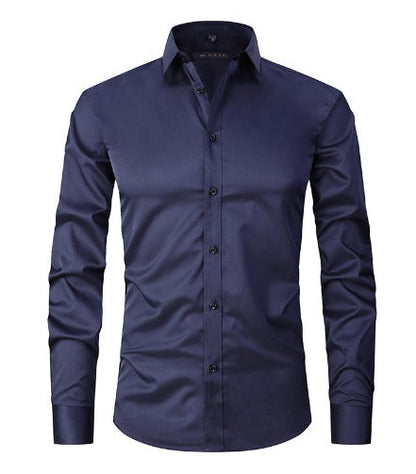 CHEMISE STRETCH ANTI-FROISSURE POUR HOMMES