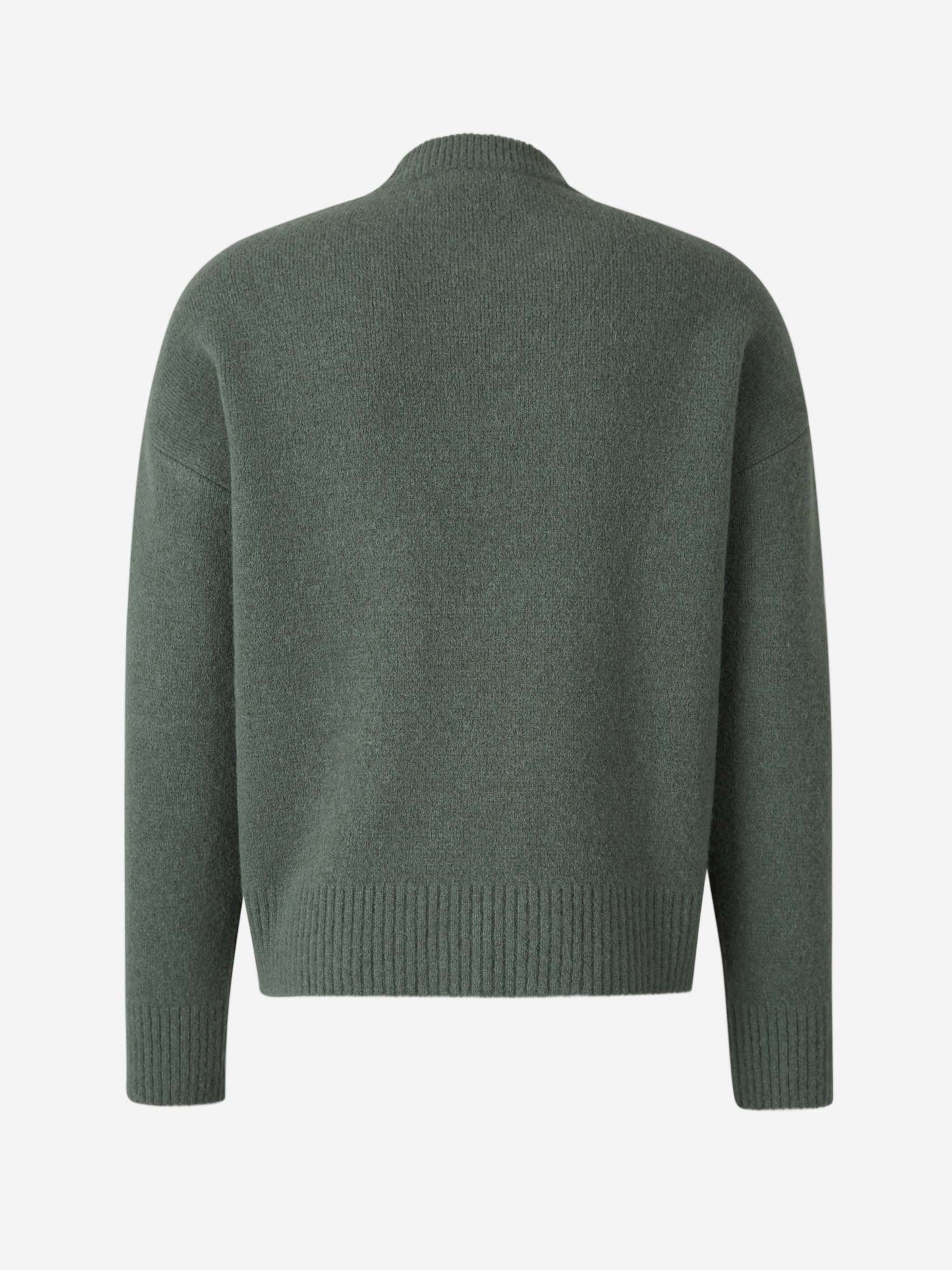Grace - Pull tricoté respirant Ami Paris avec détail en cœur et lettre A