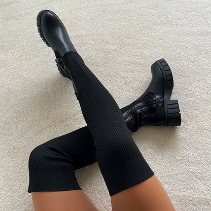 Bottes Élastiques ElastiThigh à Haute Extensibilité