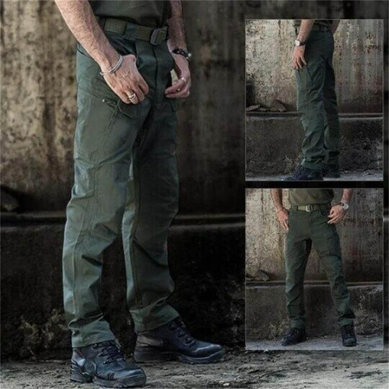 Antoine - Pantalon cargo 100 % imperméable pour la randonnée et le sport avec poches