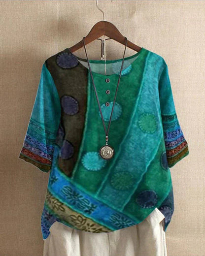 Alyssa - Blouse boho joyeuse pour un look d'été