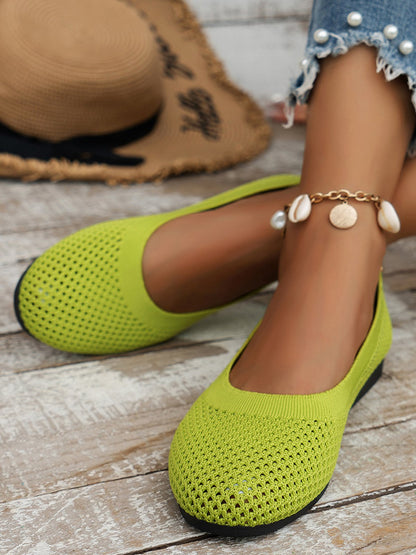 Sophia - Ballerines en Tissu Mesh Légères et Respirantes avec Semelle à Soutien Supplémentaire pour l'Été