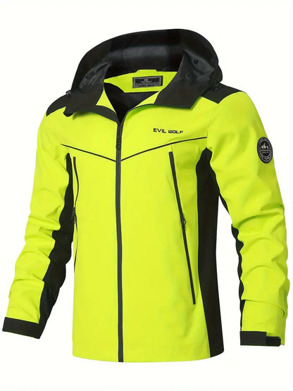 Shena - Veste extérieure imperméable avec design réfléchissant