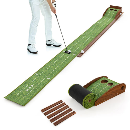 John - Set de Golf Intérieur Pliable avec 3 Troux