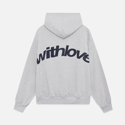 Dean - Sweat à capuche graphique avec imprimé "With Love"