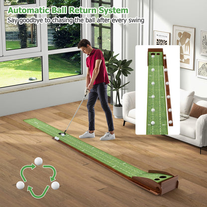 John - Set de Golf Intérieur Pliable avec 3 Troux