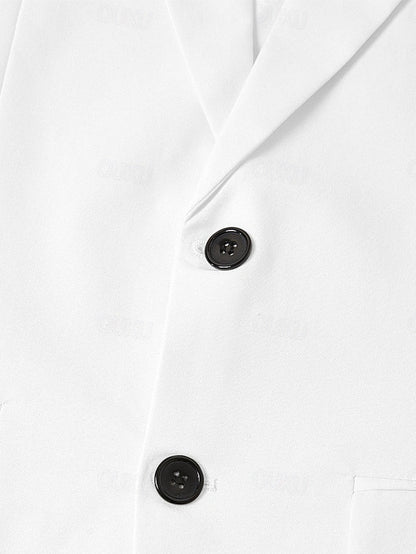 Kael - Costume Trois-Pièces en Lin Élégant pour l'Été avec Boutons pour une Raffinement Intemporel pour Hommes