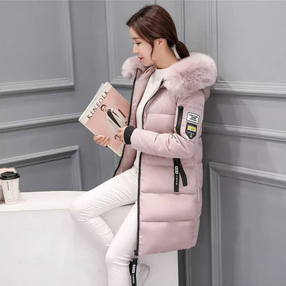Melissa - Manteau d'hiver Mi-long Avec Capuche Pour Femme