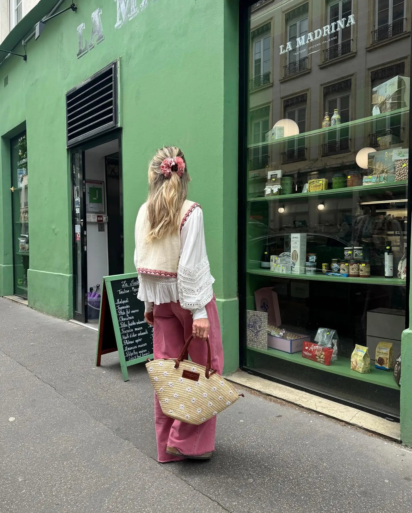 Isabella - Gilet brodé