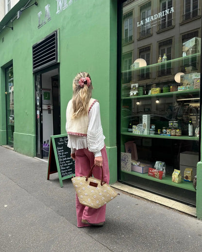 Isabella - Gilet brodé