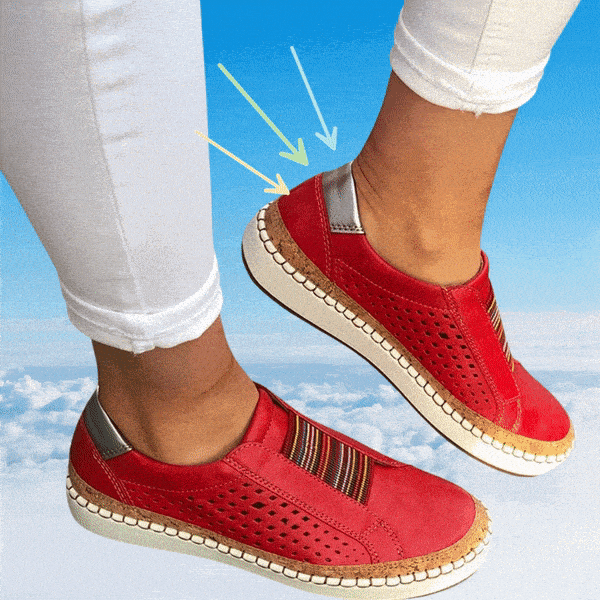 Zoe - Chaussures orthopédiques vintage chic pour femme