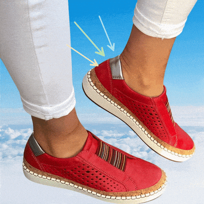Zoe - Chaussures orthopédiques vintage chic pour femme