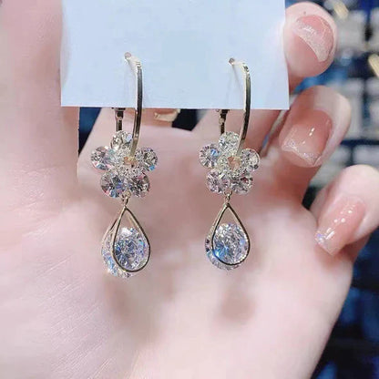 Anaïs - Boucles d'oreilles en cristal | 1+1 GRATUIT