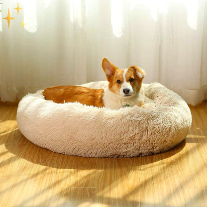 Safe&Warm Lit Donut pour Animaux de Compagnie | Une Sensation Merveilleusement Chaude et Sécurisante pour Votre Animal de Compagnie