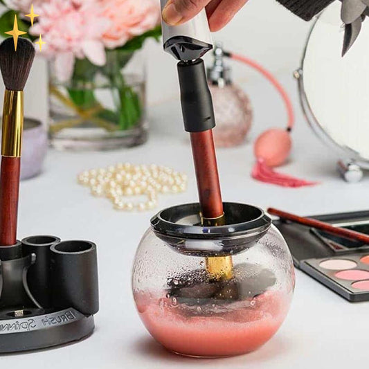 Nettoyeur et Sécheur Electrique de Pinceaux de Maquillage