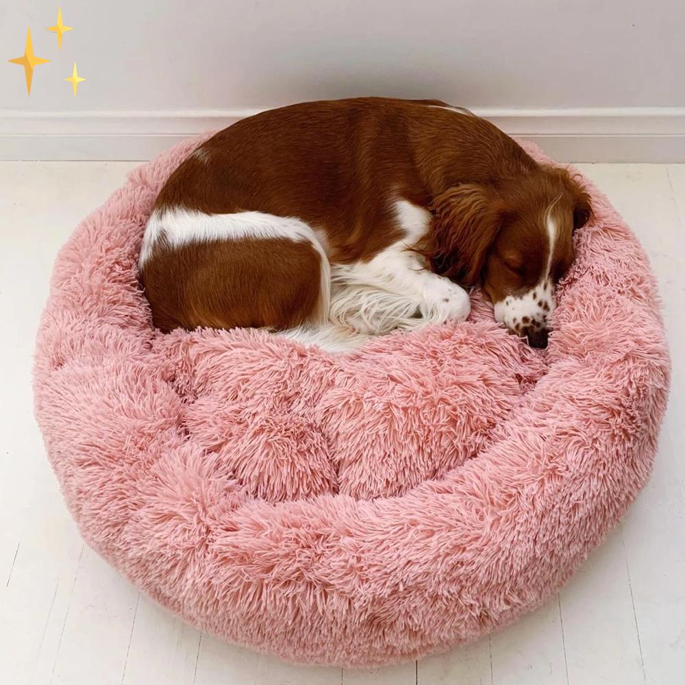 Safe&Warm Lit Donut pour Animaux de Compagnie | Une Sensation Merveilleusement Chaude et Sécurisante pour Votre Animal de Compagnie