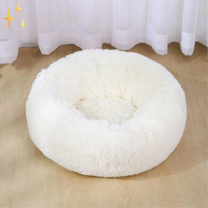 Safe&Warm Lit Donut pour Animaux de Compagnie | Une Sensation Merveilleusement Chaude et Sécurisante pour Votre Animal de Compagnie